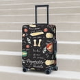 thumbnail image 3 of Wukai Vegetable Quiche Elastic Luggage Cover: Personalized Protection for Your Suitcase - Fits 19~29-inch, Washable & Durable Travel Companion-, 3 of 8