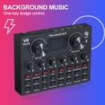 thumbnail image 4 of V8 Plus Live Sound Card with Audio Cable USB Cable BT Accompaniment Sound Effects Universal for Phone Computer, 4 of 7