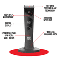 thumbnail image 4 of Happy Nuts The Ballber Pro, Groin & Body Hair Trimmer, Waterproof Rechargeable Electric Shaver for Men, 4 of 7