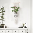 thumbnail image 4 of Plant Hanger, Durable Macrame Plant Hangers  For Home Decoration For Indoor Outdoor, 4 of 8