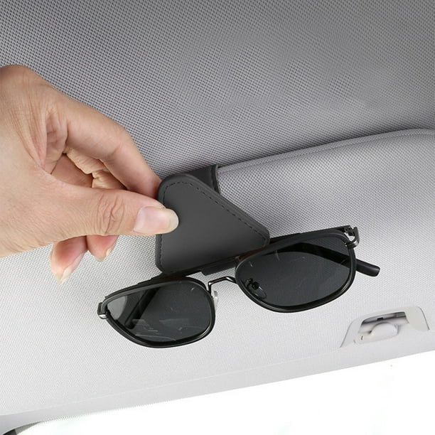 Car Glasses Clip Car Visor Sunglasses Frame Organizer Storage Bag Card Clip Car Supplies