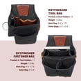 thumbnail image 4 of Set de cinturón para herramientas Occidental Leather The Finisher XXL Left Hand, 4 of 6