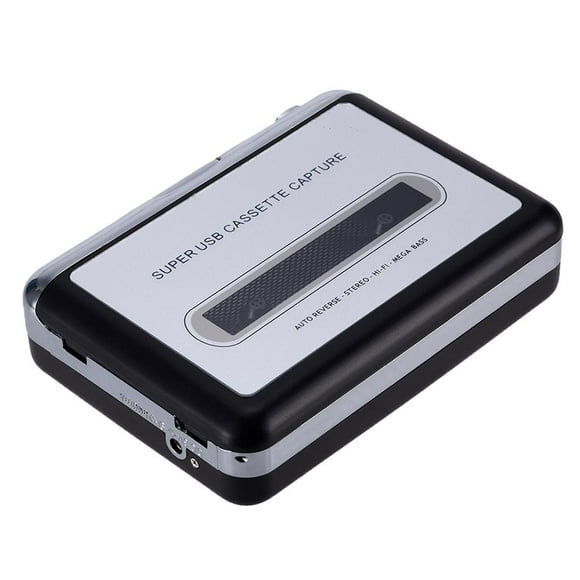 Reproductor de Cinta Yotijar Convertidor a Través de USB Portátil Captura Música de Sonido