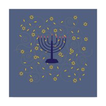 Trademark Fine Art 'Hanukkah 5' Canvas Art by Art Licensing Studio