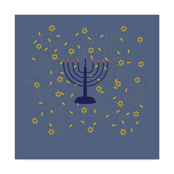 Trademark Fine Art 'Hanukkah 5' Canvas Art by Art Licensing Studio
