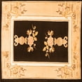thumbnail image 1 of Ahgly Company Indoor Square Oriental Orange Asian Inspired Area Rugs, 3' Square, 1 of 1