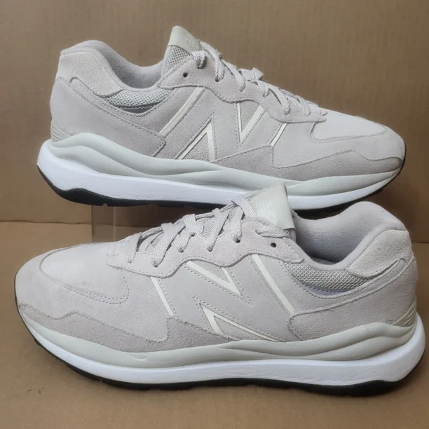 New Balance 57/40 Sz 13 D Mens Shoes Moonbeam Sea Salt M5740RE1