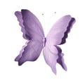thumbnail image 4 of Adhesivo de pared de mariposa artificial, removible, para decoración de pared (DIY) Violeta, 4 of 9