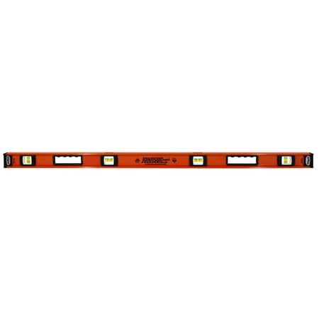 UPC: 0049448125340 | Johnson Level  48  Big J Pro® Heavy Duty I-Beam Aluminum Level
