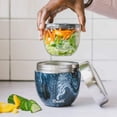 thumbnail image 6 of S'well Stainless Steel Bowls - 21.5oz - Azurite Marble Eats - Triple-Layered Vacuum-Insulated Container, 6 of 6
