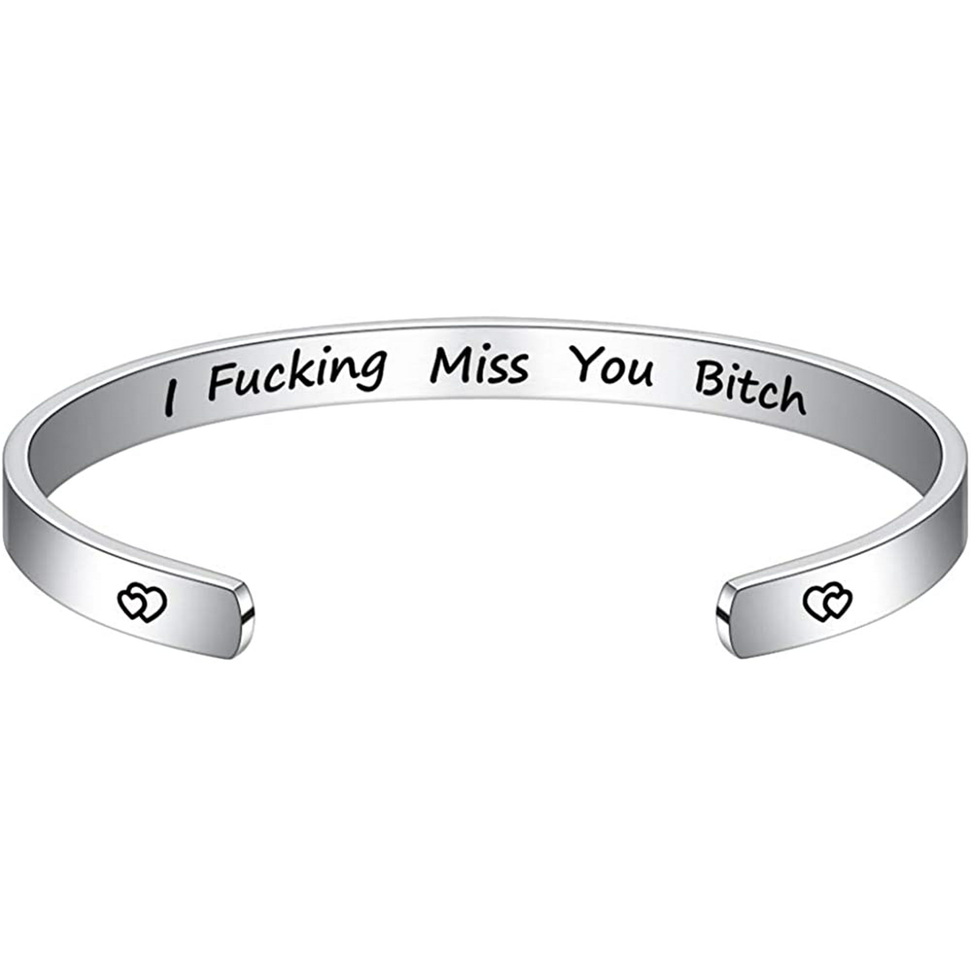 Bracelets for Women Personalized Gifts - Engraved Quote Inspirational  Bracelet Birthday Christmas Funny Gifts for Best Friend, Daughter, Son,  Sister, Niece, Mom, Coworkers, Stainless Steel Jewelry | Walmart Canada