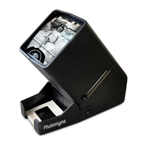 Visor Deslizante Photomyne 35 mm Luz LED Iluminada con 3 Aumentos