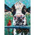 thumbnail image 2 of Vitaletti, Carolee 25x32 White Modern Wood Framed Museum Art Print Titled - Farm Buddies I, 2 of 4
