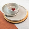 thumbnail image 4 of Sango Anderson Reactive Cream Stoneware 12-Piece Set with Plates and Bowls Service for 4, 4 of 9