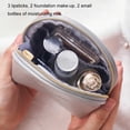 thumbnail image 4 of Jumpingount Bolsa de maquillaje multifunción de cuero PU bolsas con cremallera moda moneda bolsa de cosméticos organizador Mini niñas estuche de Type3 NO3, 4 of 6