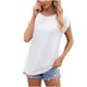 thumbnail image 4 of Fiudx Liquidación de Ofertas Flash Tops con Estampado de Moda para Mujer, Blusa de Manga Corta, Camisetas Divertidas con Cuello Redondo, 4 of 4