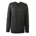 thumbnail image 6 of symoid Women's Cardigans- Long Sleeve Cardigan Casual Solid Knit Autumn Sweater Jacket Tops Dark Gray XL, 6 of 7