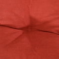thumbnail image 6 of Sunnydaze 23" x 47" Red Tufted High Back Chair Cushion, 6 of 7