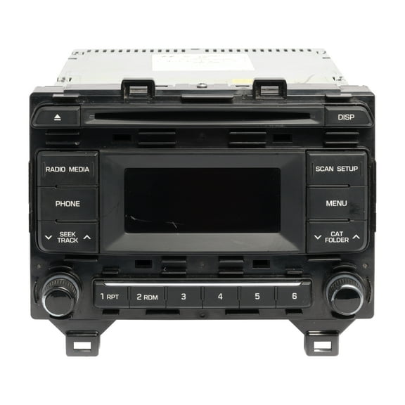 Restored 2015 Hyundai Sonata AM FM Radio Single Disc CD MP3 Player 96170C20004X (Refurbished)