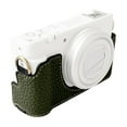thumbnail image 1 of Holder Portable Camera Protective Case Retro Style Camera Case Holder Carry Bag Opening Bottom Design Replacement for  ZV-1F/ZV-1M2 Camera, 1 of 7