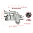 thumbnail image 5 of Toma De Agua Con Termostato Y Sensor P/ Ibiza 1.6l 03-08, 5 of 5