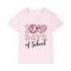 thumbnail image 2 of Fiudx Camiseta para Niños, Top Moda de Tela Suave, Blusa Bonita de Cuello Redondo, Manga Corta, Ropa Informal, para Uso Escolar, Ropa para Niños y Niñas, Estilo Diario Comodo., 2 of 6