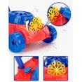 thumbnail image 4 of Children's Hand Push Bubble Car Outdoor Tank Bubble Machine Baby Electric Bubble Blowing Toys, 4 of 5