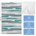 thumbnail image 5 of Blue Gray Stripes Kitchen Towels Set of 4, Water Absorbent Dish Towel, Watercolor Modern Abstract Minimalist Decorative Hand Towels - Quick Drying Cloth for Cooking Baking, 18x28 Inch, 5 of 8