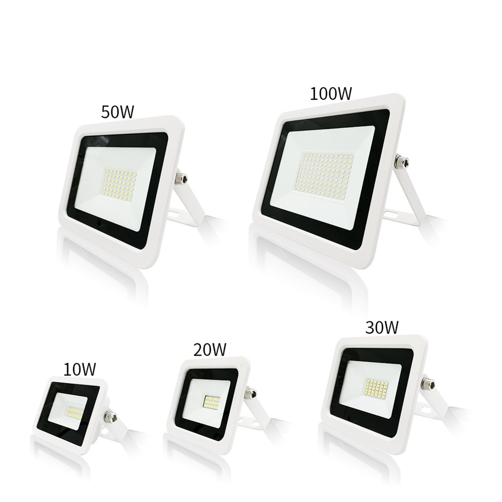 LED Flood Light 30W 50W 100W Outdoor Floodlight Waterproof Led Spotlight For Garden Wall Street Light - Wide Angle Beam