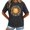 Dark Gray, variant on Women's T Shirts Stylish Print Short Sleeve Crew Neck Tee Everyday Wear Womens Tees L