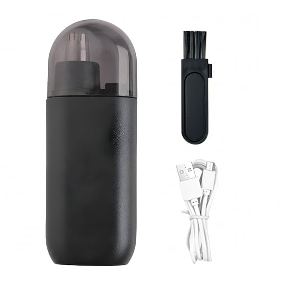 FACEGA Unisex Rechargeable Nose Hair Trimmer, IPX7 Waterproof, 360-Degree Double-Edged Trimming Tool