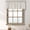 Natural, variant on Boho Tassel Kitchen Curtains 36 Inch Length Modern Farmhouse Cotton Linen Short Cafe Curtains for Bathroom Small Window Country Rustic Tiers Bohemian Decor (26W x 36L, 2 Panels, Natural)