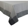 thumbnail image 2 of Fennco Styles Contemporary Solid Color Border Design Tablecloth, 2 of 10