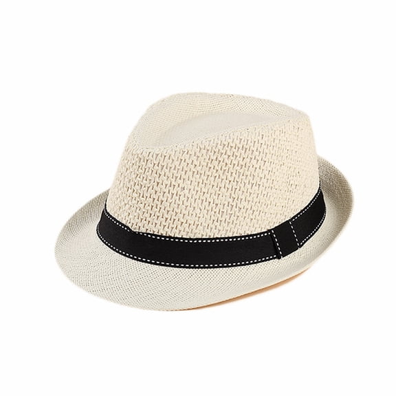 Kids Straw Hat Stylish Toddler Short Brim Summer Beach Cap Sun Straw Hat For Boys And Girls For Outdoor Adventures And Everyday Wear