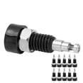 thumbnail image 1 of Banana Jack, 10pcs 2mm Banana Female Jack Socket Connector, Banana Adapter Panel Mini Binding Post For Electronic InstrumentYellow, Standard, 1 of 8