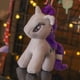 thumbnail image 1 of Juguete de peluche de 23 cm de alto, diseño de animales de dibujos animados, suave, de algodón PP, adorable, con forma de caballo, color blanco., 1 of 1