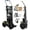 Black Style 1, variant on Chantmo Heavy Duty Stair Climbing Dolly 900 lb Capacity 1250W Electric Hand Truck with Ropes for Logistics Warehouse Blue