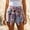 Purple, variant on Shorts for Women Bohemian Front Tie Waist Short Relaxed High Rise Summer Casual Shorts for Everyday Wear Comfortable Elastic Waist Beach Ready Red M