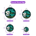 thumbnail image 5 of Maltese Dad Like a Regular Dad Only Cooler Happy Father's Day Round Wood Sign Maltese Dog Lover Gifts Idea Hanging Wall Home Decor - 02007, 5 of 5