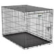 thumbnail image 1 of Jaula para perros Pet Essentials, tamaño mediano, acero negro, 66 x 61 x 91 cm, 1 of 1