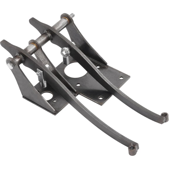KOJEM Brake Clutch Pedal Assembly Universal Fit for Hot Rods & Classics with Power Brake Steel Bare-Metal