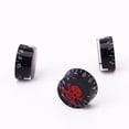 thumbnail image 4 of 3 Control Knobs for Electric Pickup Guitar Black, 4 of 6