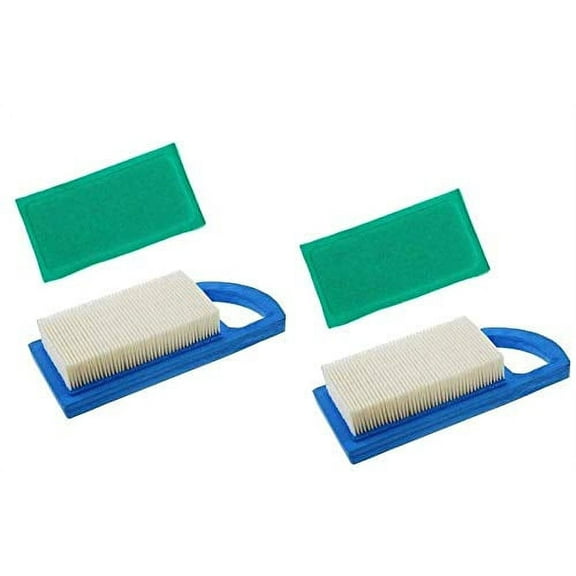 Air Filters with Pre Filters Compatible with Briggs 4213 5079 697152 698413 794421 797007 613022 650821 697775 And Pre Filter 697292 (Pack of 2)