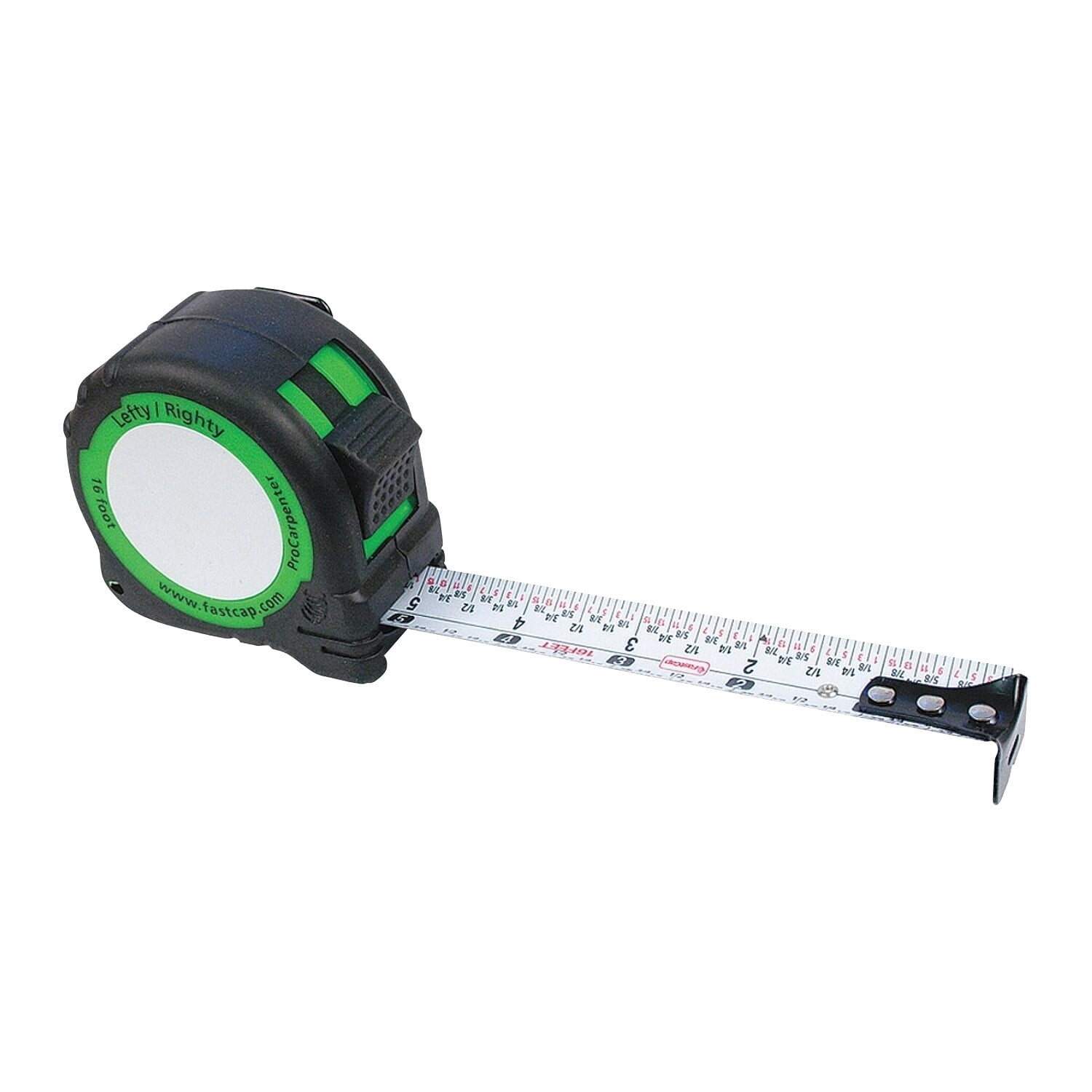 2 Pack FastCap 16' Feet FastPad Standard Lefty/Righty Reverse Measuring Tape