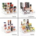 thumbnail image 6 of Sorbus Spice organizer Set, 3-Tier Spices Organizer for Cabinet (2 Pack) and Lazy Susan Turntable 9-Inch, Spice Shelf for Pantry & Refrigerator - Spice Organization for Drawer, 6 of 7