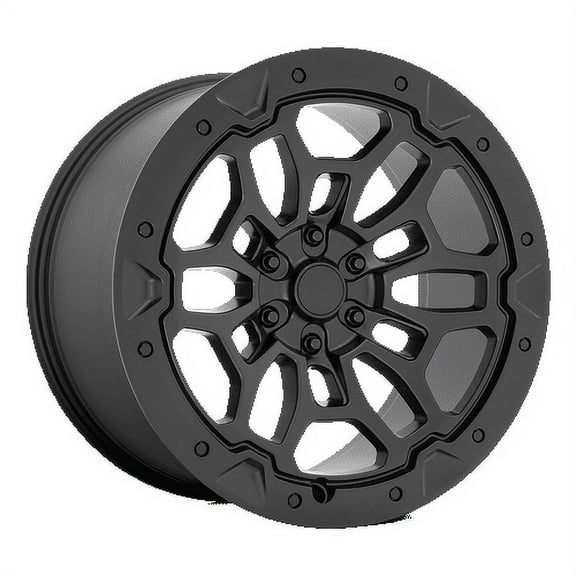 OE Creations Aluminum Rim PR215 22X10in Matte Black Finish, 215MB-2218519