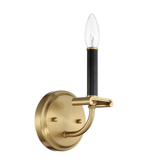 Craftmade 54861 Stanza 8" Tall Wall Sconce - Black