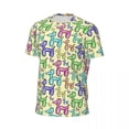 thumbnail image 5 of T Shirt For Men Balloon Dogs Men Cartoon Animal Vintage Gym Breathable Summer Harajuku Tee Shirt Pat, 5 of 7