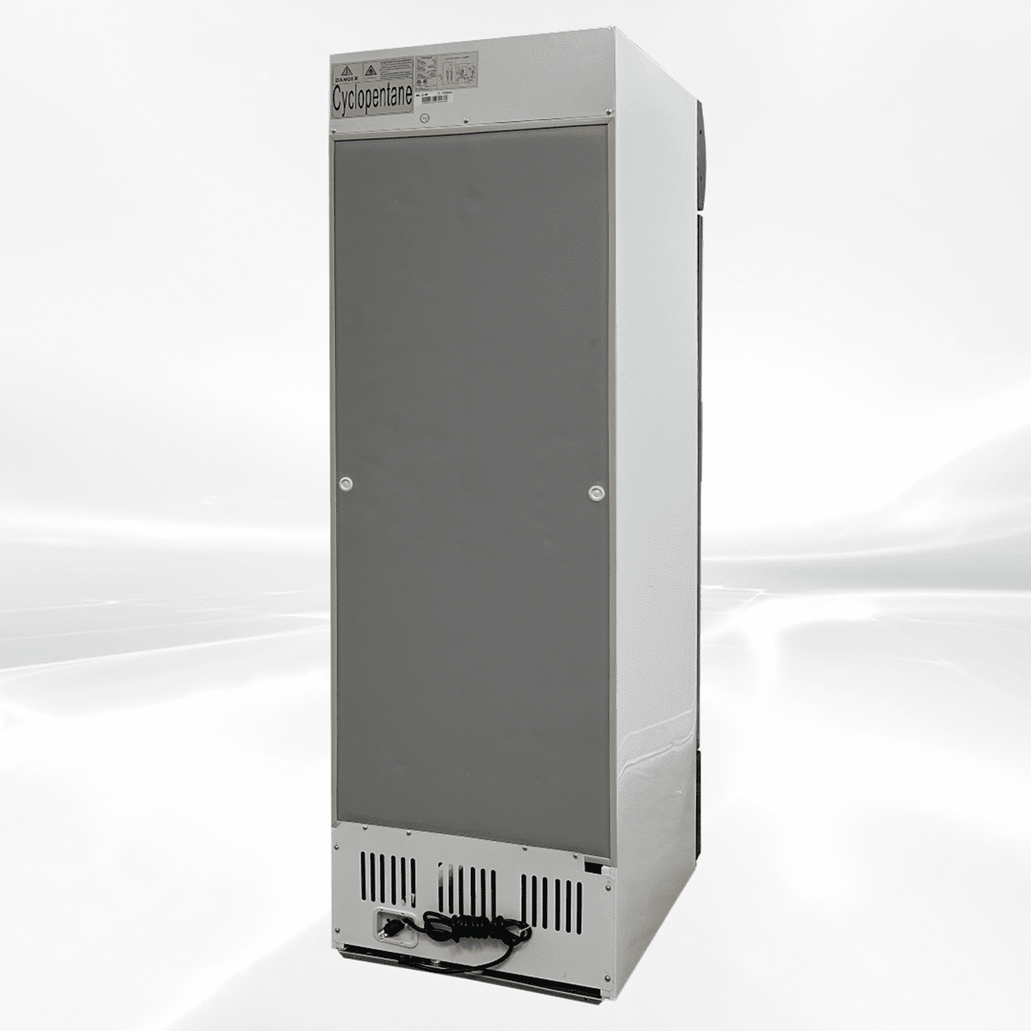 Commercial Beverage Refrigerator, Glass door 24 1/2" x 26 1/2" x 81", 15.2 cu ft display Fridge, NSF Certified.