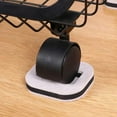 thumbnail image 2 of Furniture Coasters Felt Caster Cups, Bed Wheel Stoppers Chair Wheel Stoppers for Hardwood Floors, 5PCS Felt Bottom Wheel Coasters for Furniture, 2 of 7